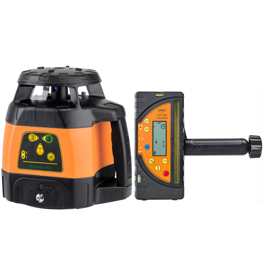 geoFENNEL rotationslaser FLG 245 HV Grøn FR-77 tracking