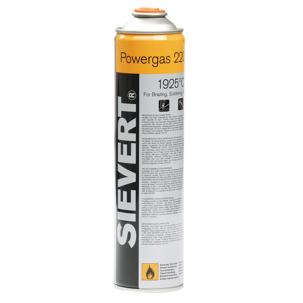 SIEVERT Gasdåse Powergas 2204 336g/600ml Butan/Propan